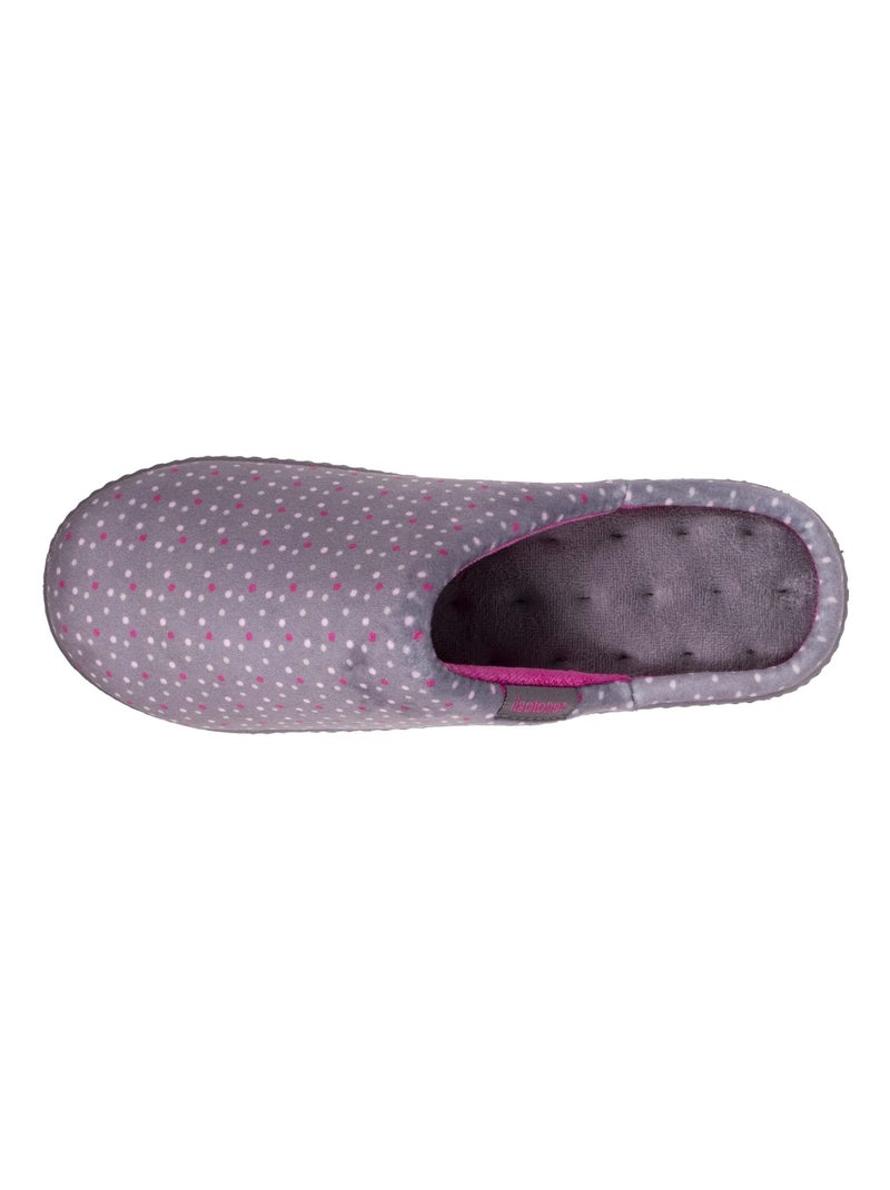 Chaussons mules ultra confortables, semelle à mémoire de femme Isotoner Multicolore - Kiabi