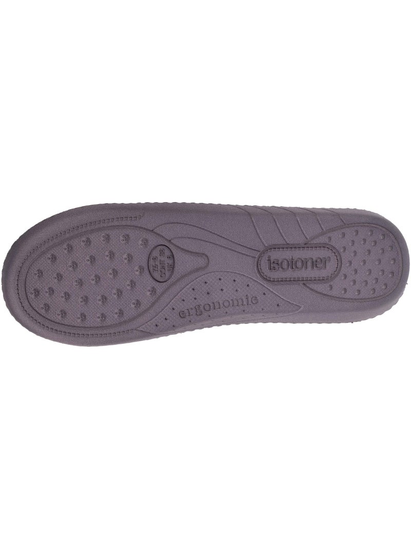 Chaussons mules ultra confortables, semelle à mémoire de femme Isotoner Multicolore - Kiabi