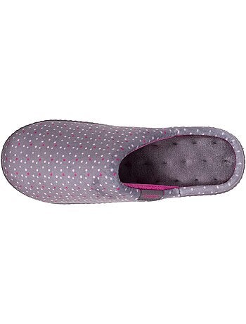 Chaussons mules ultra confortables, semelle à mémoire de femme