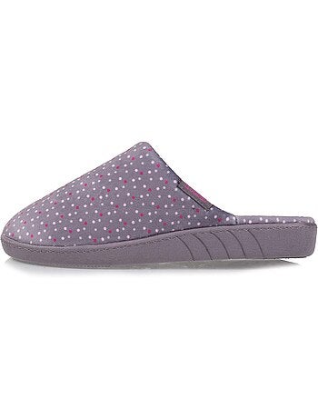 Chaussons mules ultra confortables, semelle à mémoire de femme