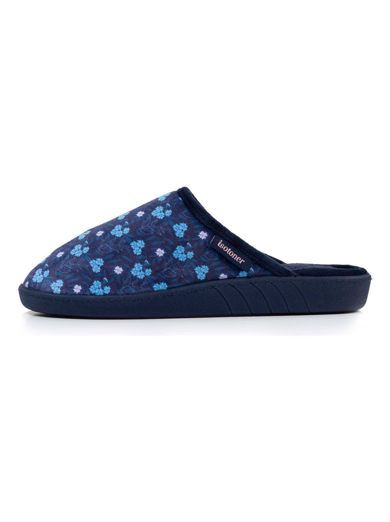 Chaussons Mules Ultra Confortables Semelle à Mémoire De Forme Femme Isotoner Noir P2020414c2020416