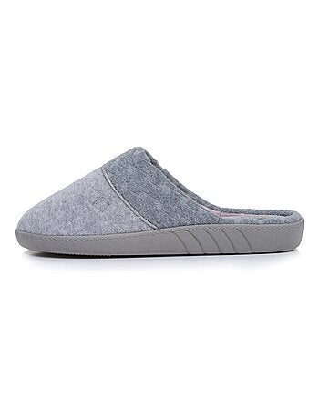Chaussons mules ultra confortables semelle à mémoire de forme femme Isotoner