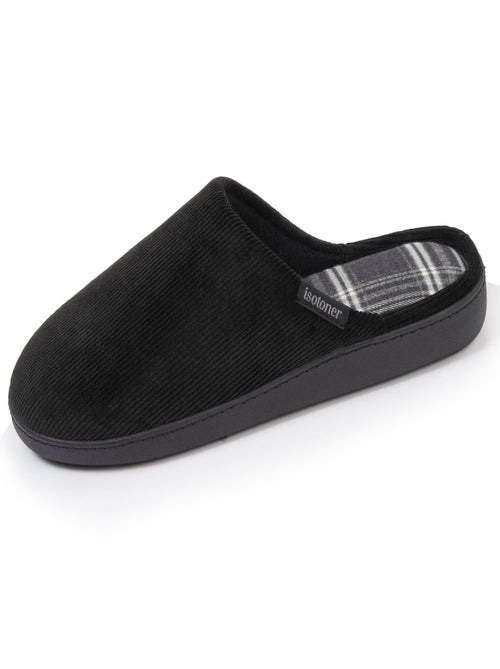 Chaussons Mules ultra confortables semelle à mémoire de forme - Kiabi