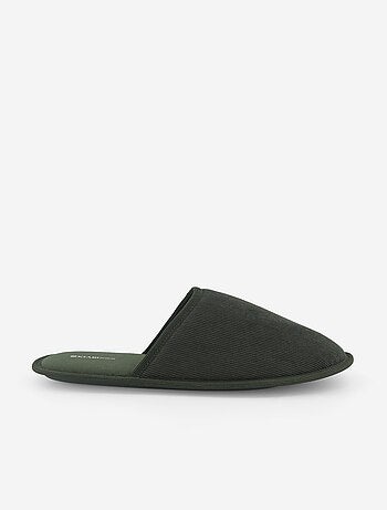 Chaussons mules unis
