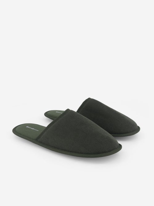 Chaussons mules unis - Kiabi
