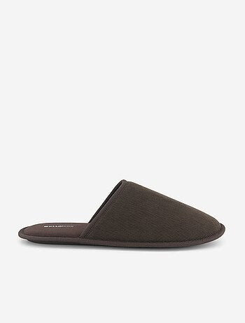 Chaussons mules unis