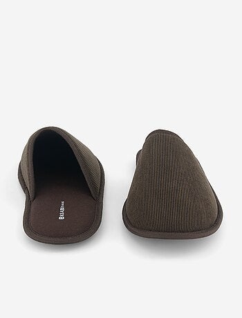 Chaussons mules unis