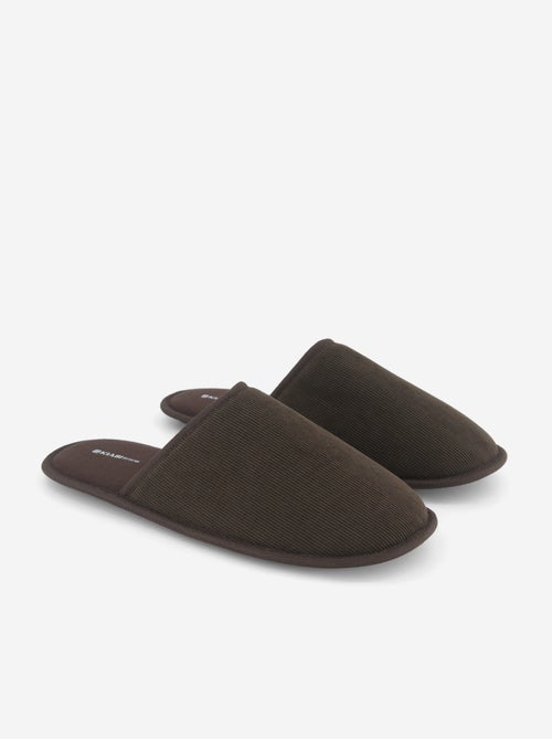 Chaussons mules unis - Kiabi
