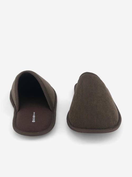 Chaussons mules unis - Kiabi