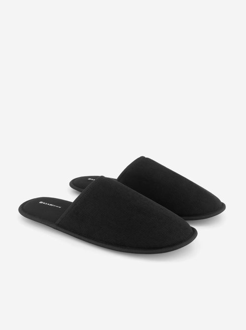 Chaussons mules unis - Kiabi