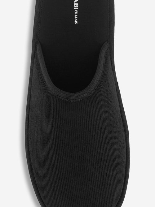 Chaussons mules unis - Kiabi