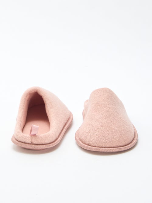 Chaussons mules unis - Kiabi