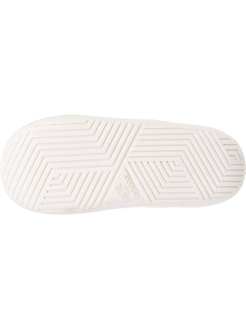Chaussons mules velours et maille métalisée semelle femme Isotoner - Kiabi