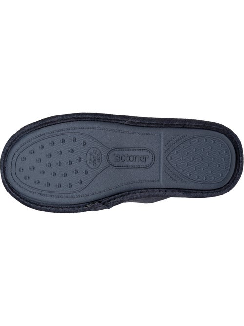 Chaussons mules velours, semelle ergonomique, mousse à homme Isotoner - Kiabi Chaussons mules velours, semelle ergonomique, mousse à homme Isotoner - Kiabi