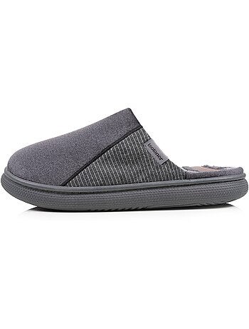 Chaussons mules suédine, semelle bloup xtra confort homme
