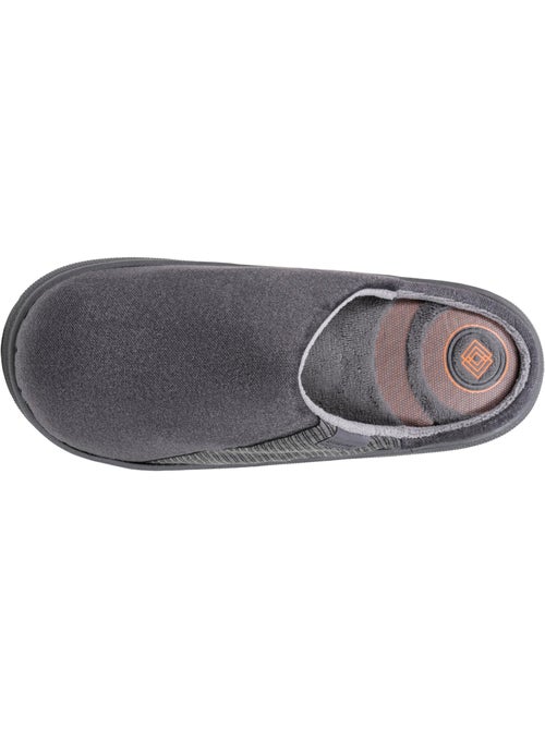 Chaussons mules velours ultra doux, semelle bloup xtra homme - Kiabi