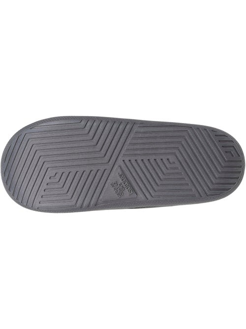 Chaussons mules velours ultra doux, semelle bloup XTRA homme Isotoner - Kiabi