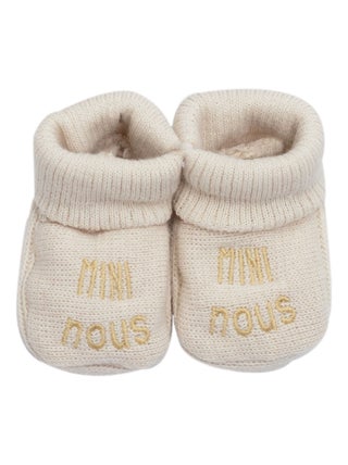 Chaussons naissance - Mini Nous