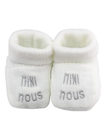 Chaussons naissance - Mini Nous