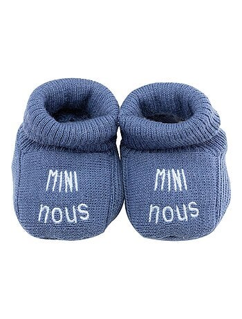 Chaussons naissance - Mini Nous