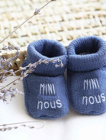 Chaussons naissance - Mini Nous