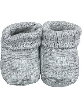 Chaussons naissance - mini nous
