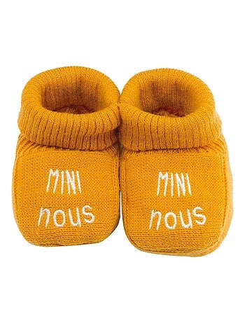 Chaussons naissance - Mini Nous