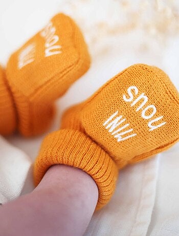 Chaussons naissance - Mini Nous