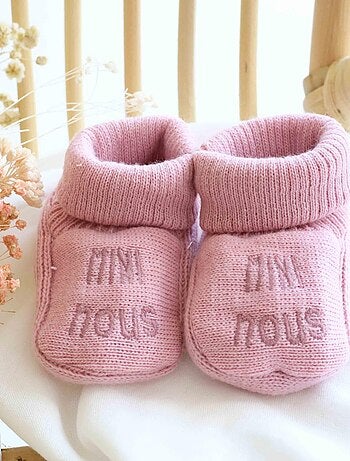 Chaussons naissance - Mini Nous