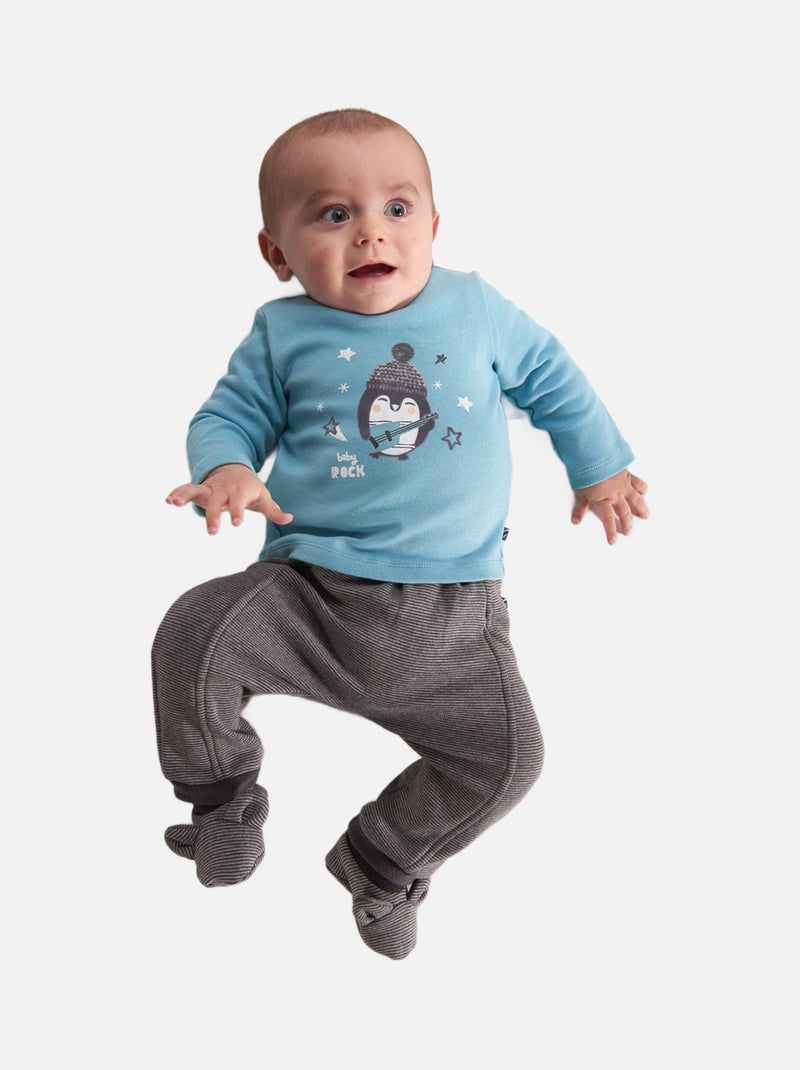 CHAUSSONS NAISSANCE FILIPPE Blanc - Kiabi