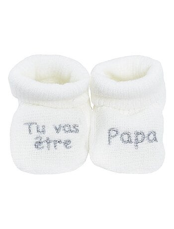 Chaussons naissance pour annoncer la grossesse