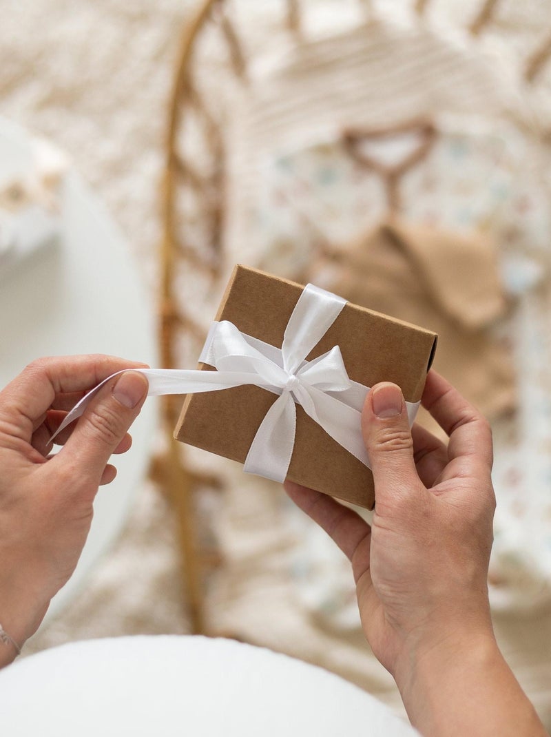 Chaussons Naissance Pour Annoncer La Grossesse Blanc - Kiabi