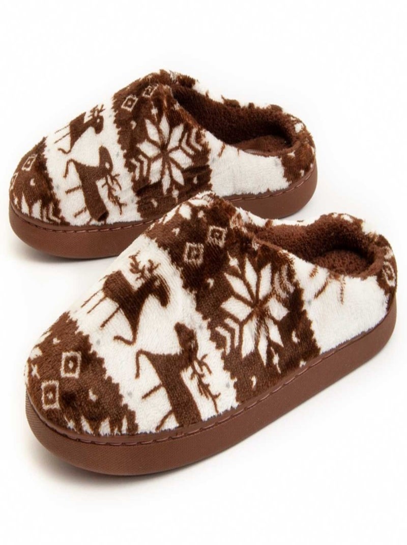 Chaussons Northome Calides10 Marron - Kiabi