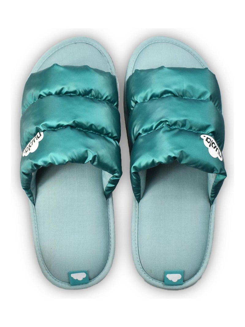 Chaussons Nuvola Sabots unisexes Vert émeraude - Kiabi