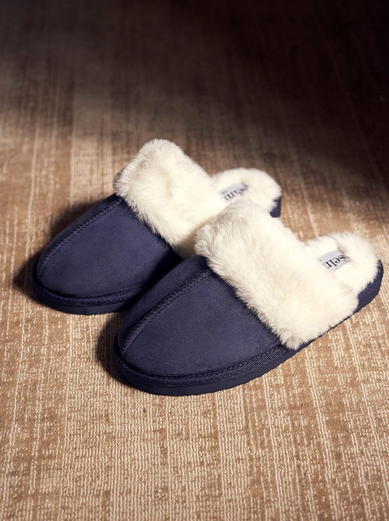 Chaussons ouverts Complementos Bleu marine - Kiabi