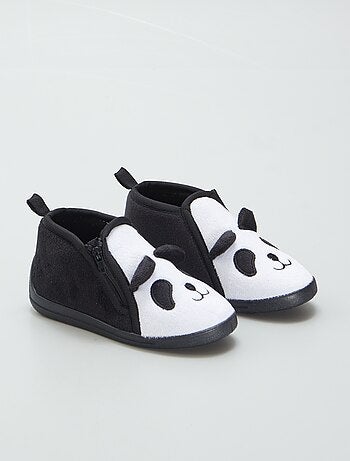 Chaussons 'panda'