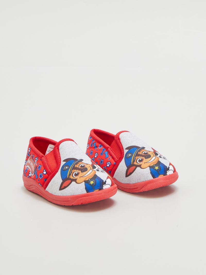 Chaussons 'Pat'Patrouille' Rouge - Kiabi