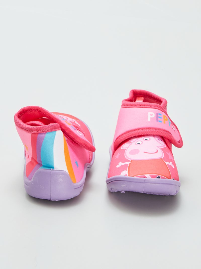 Chaussons 'Peppa Pig' Rose - Kiabi