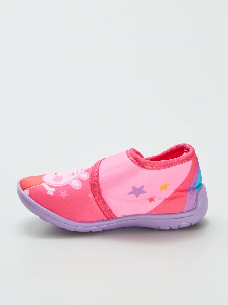 Chaussons 'Peppa Pig' Rose - Kiabi
