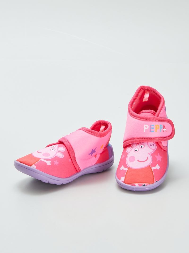 Chaussons 'Peppa Pig' Rose - Kiabi