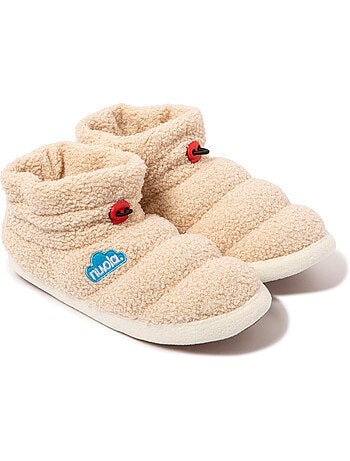 Chaussons pour femme Nuvola avec semelle en gomme.