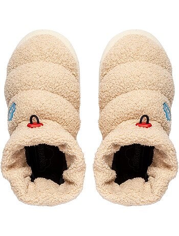 Chaussons pour femme Nuvola avec semelle en gomme.