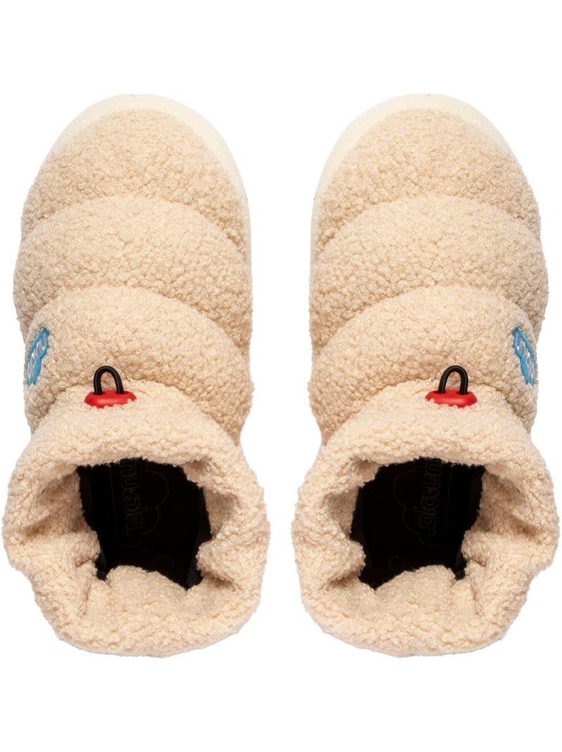 Chaussons pour femme Nuvola avec semelle en gomme. Beige - Kiabi