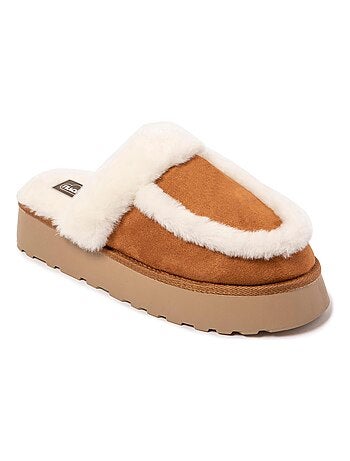 Chaussons pour femme Nuvola avec semelle en gomme.