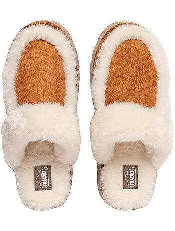 Chaussons pour femme Nuvola avec semelle en gomme.