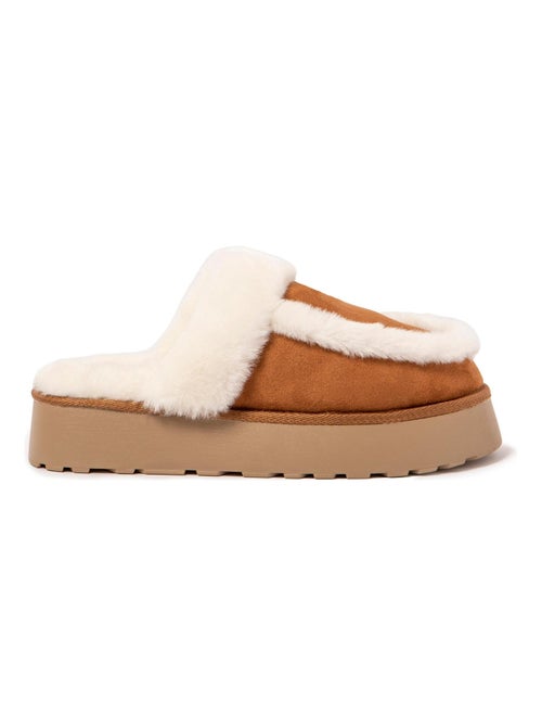 Chaussons pour femme Nuvola avec semelle en gomme. - Kiabi