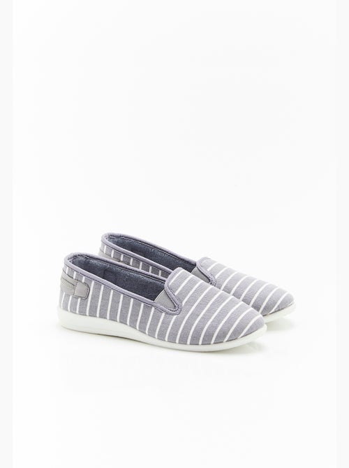 Chaussons rayés - Damart - Kiabi