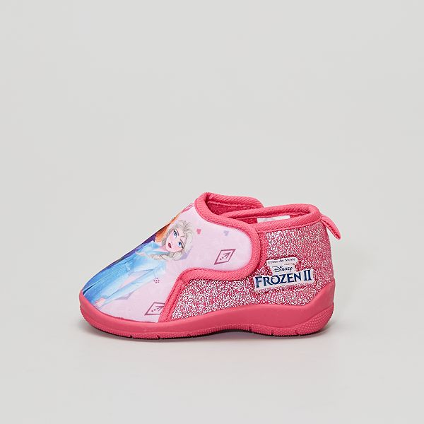 Chaussons Reine Des Neiges Bebe Fille Fuchsia Kiabi 10 00