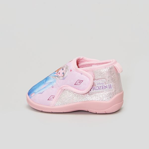 Chaussons Reine Des Neiges Bebe Fille Rose Kiabi 10 00