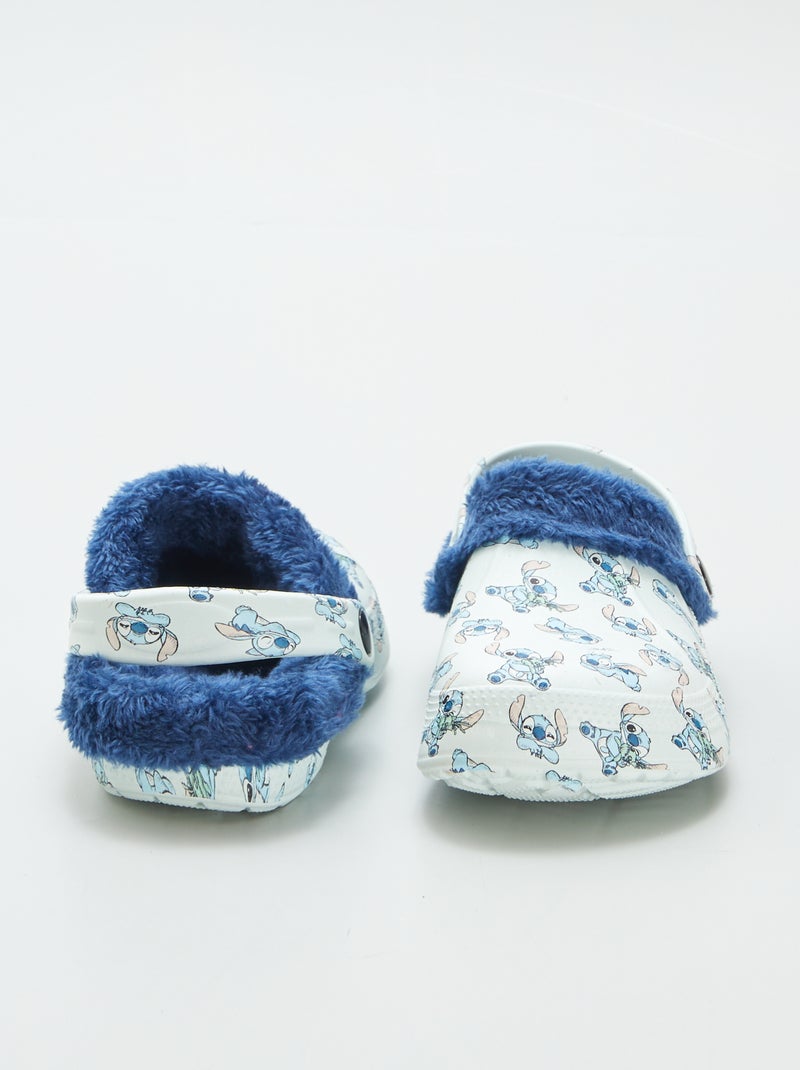 Chaussons sabot 'Stitch' bleu - Kiabi